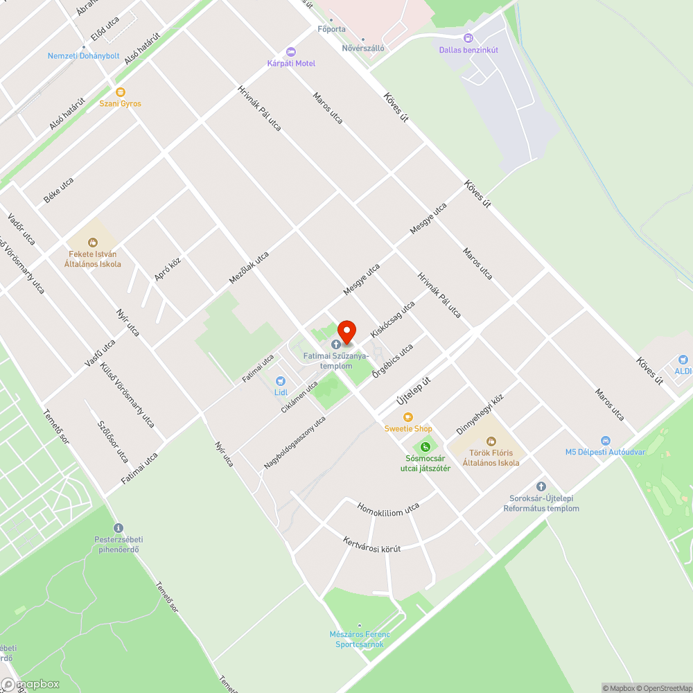 Szemét kupac közterületen bejelentés helye