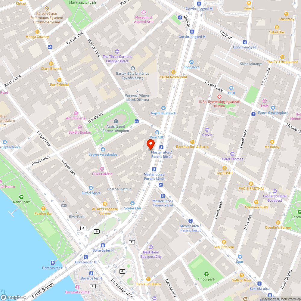 kátyú+aszfaltfelpúposodás 4-6 villamospótló megállónál bejelentés helye