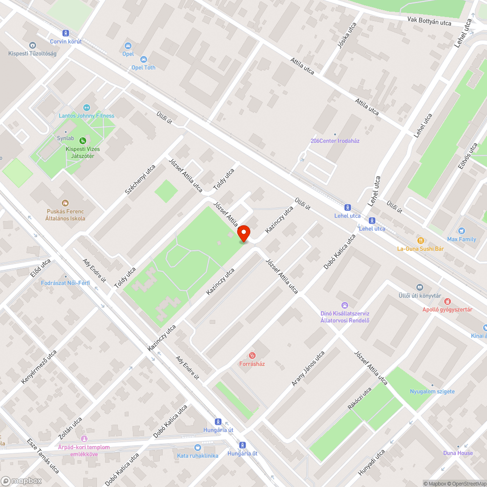 Játszótéren lezárások bejelentés helye