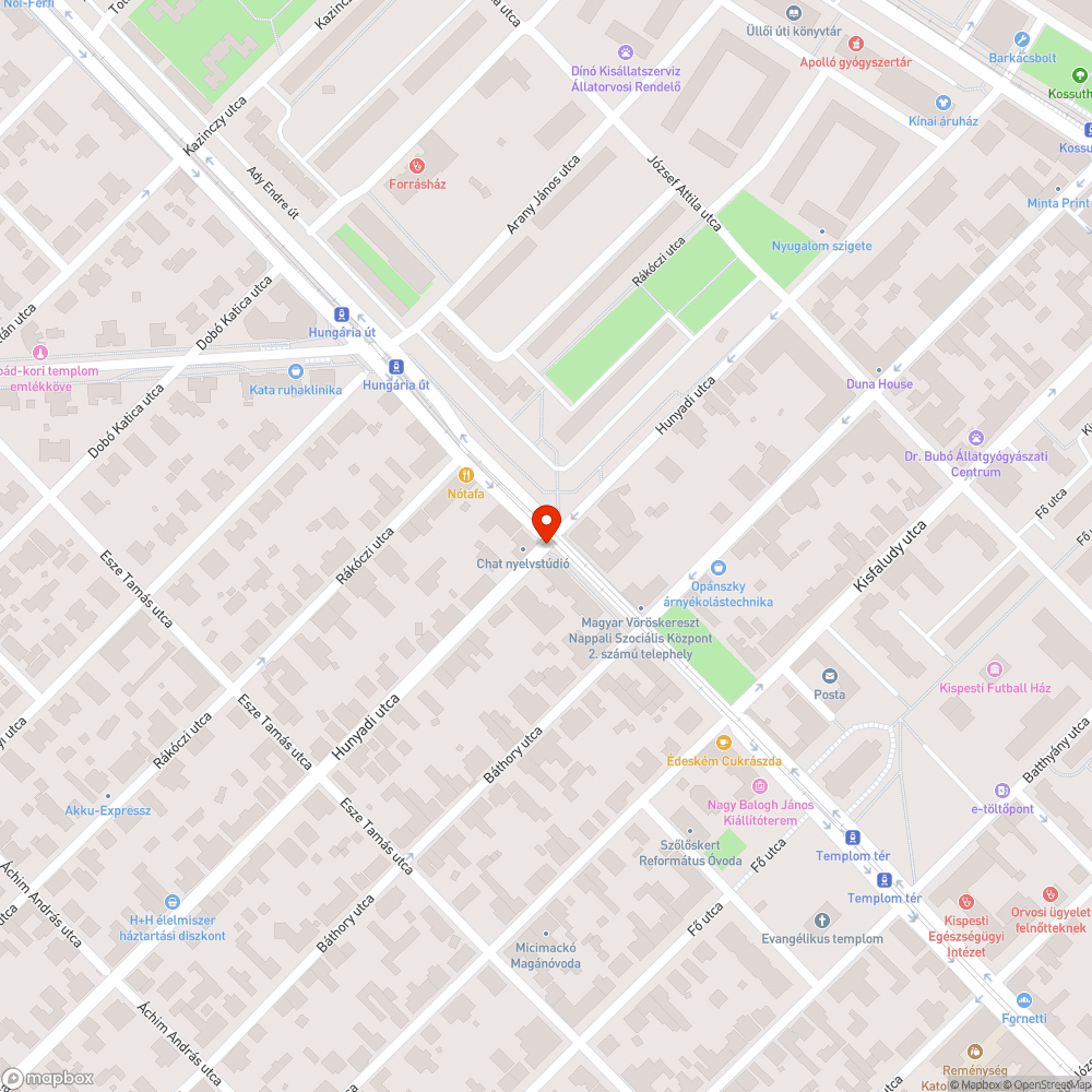 Fényterelők bejelentés helye