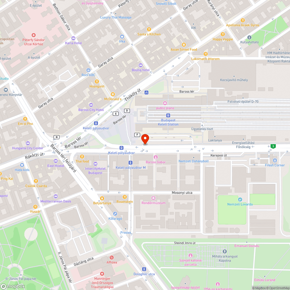 Tájidegen virágláda bejelentés helye