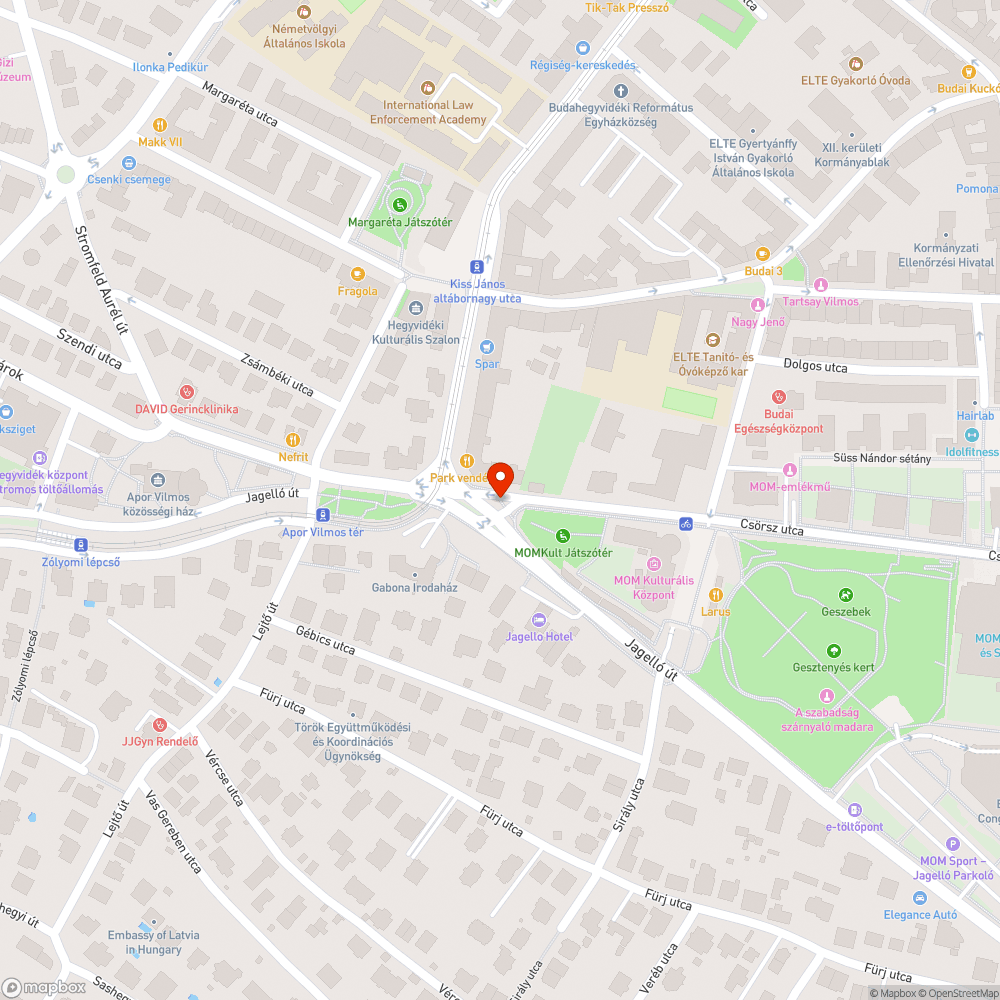 Sérült közműfedlap az Apor Vilmos tér közelében bejelentés helye