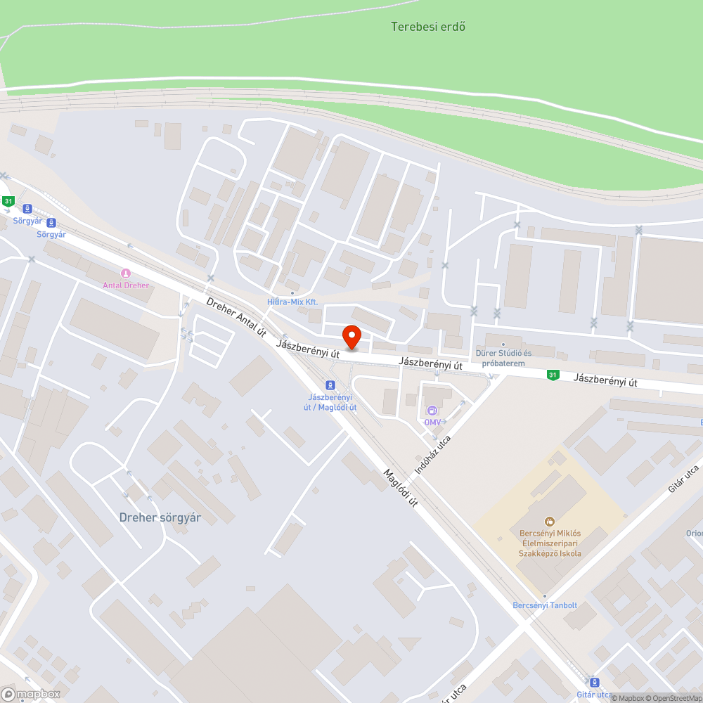 Nincs világítás a buszmegállóban bejelentés helye