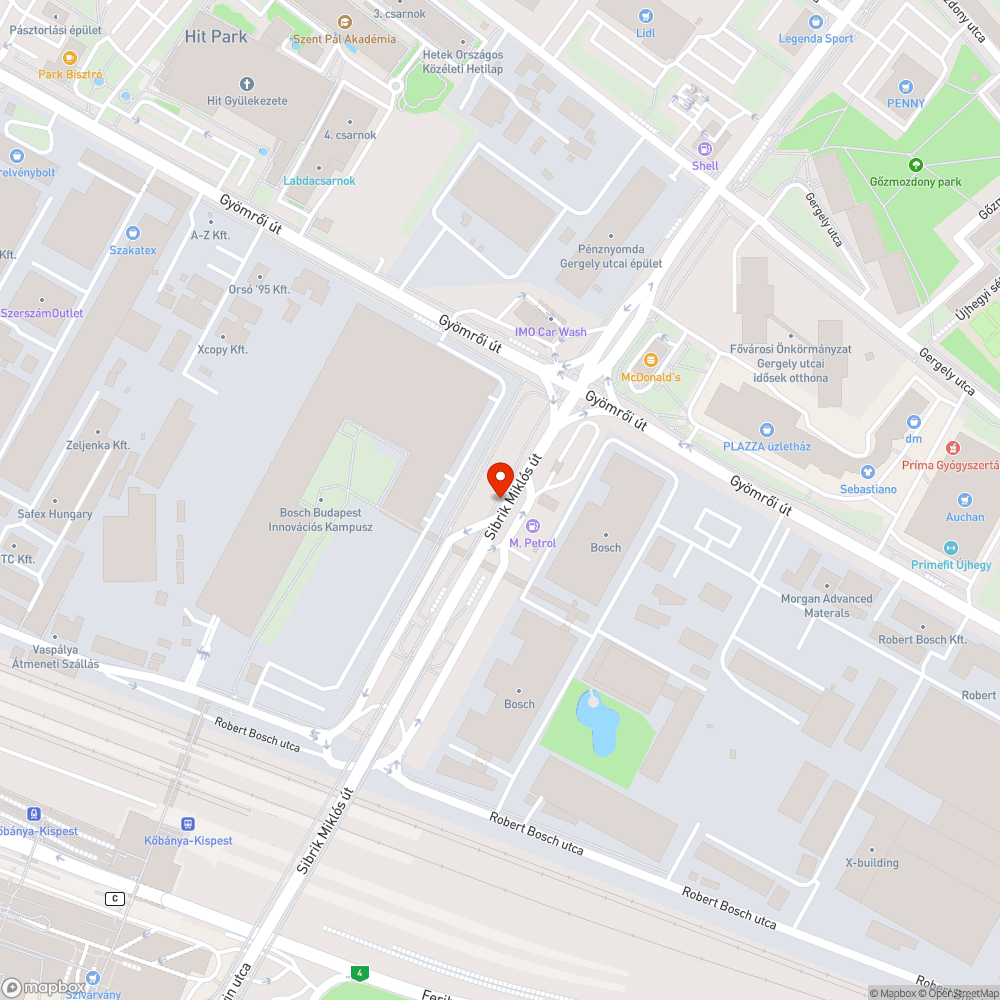 Elfordult kiegészítő tábla bejelentés helye