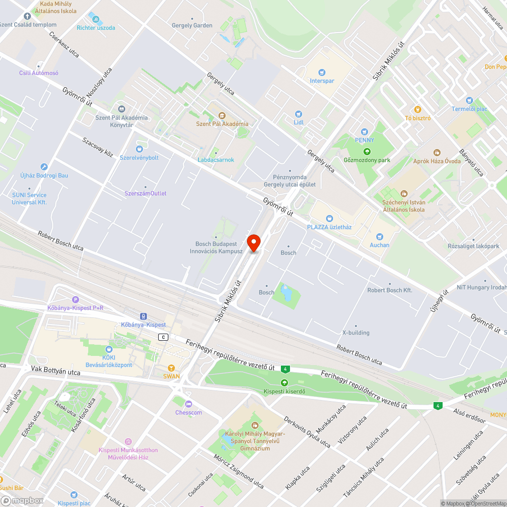 Kiszáradt fák bejelentés helye