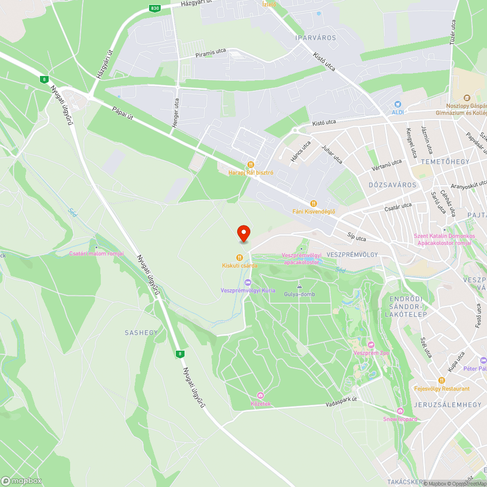 Használhatatlan közút bejelentés helye