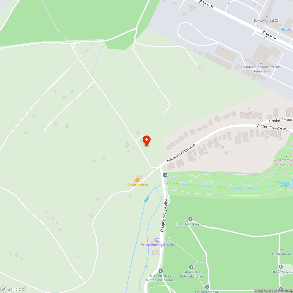 Használhatatlan közút bejelentés helye