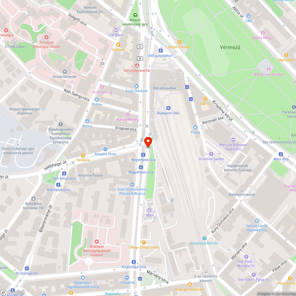 Szétporladt szegély az Alkotás utca - Nagyenyed utcánál bejelentés helye