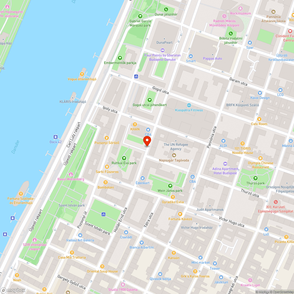 Kiszaradt fa bejelentés helye