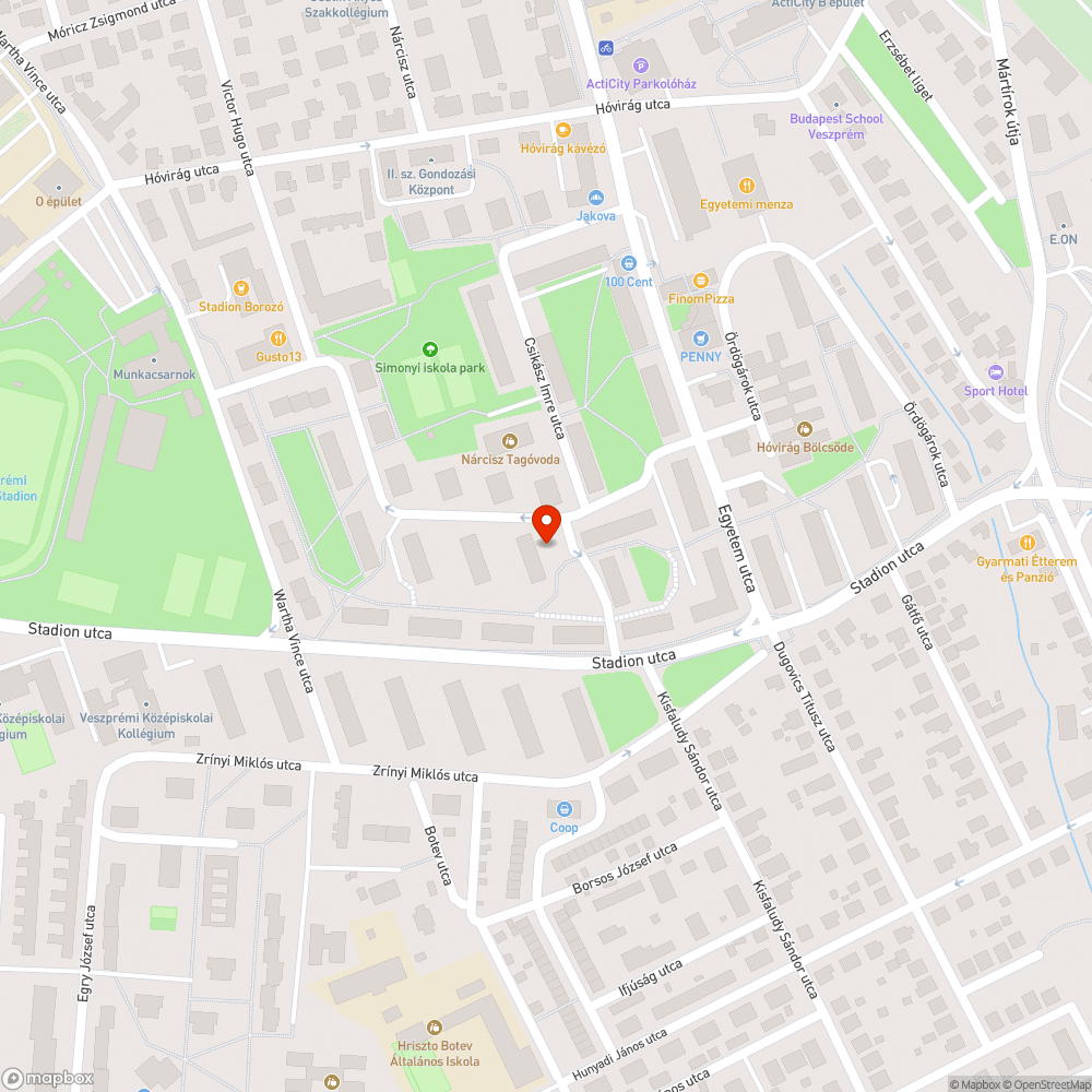 Oszlop ferdülés bejelentés helye