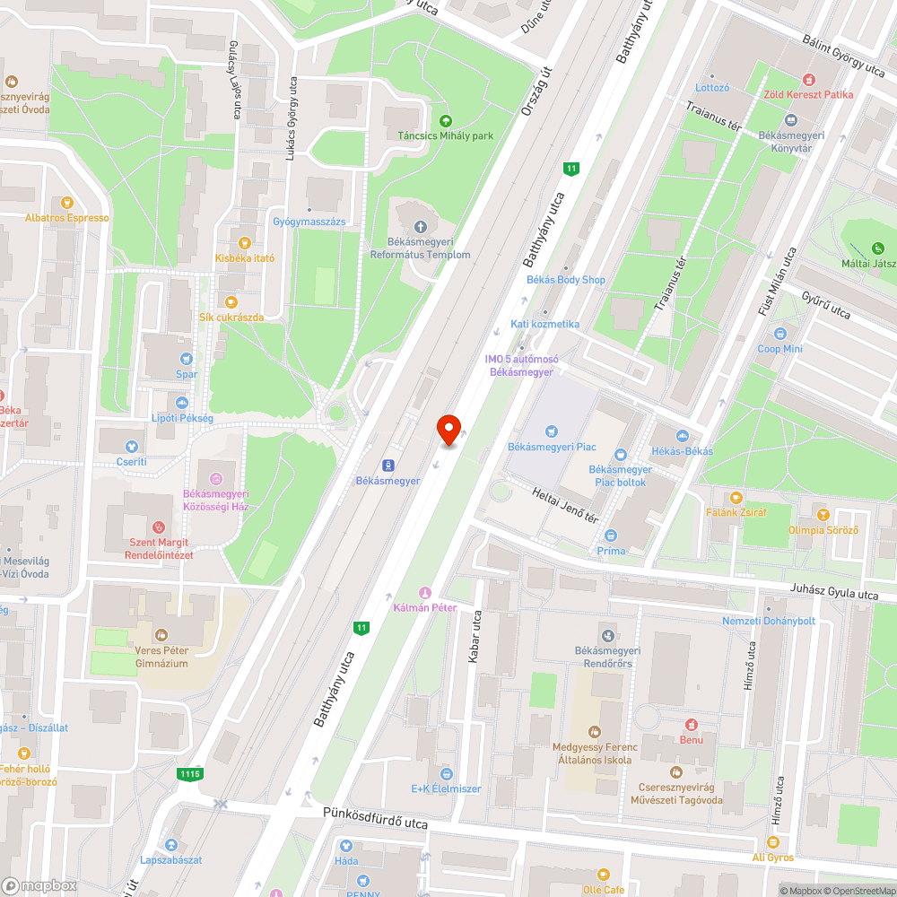 Szemét az automaták körül bejelentés helye