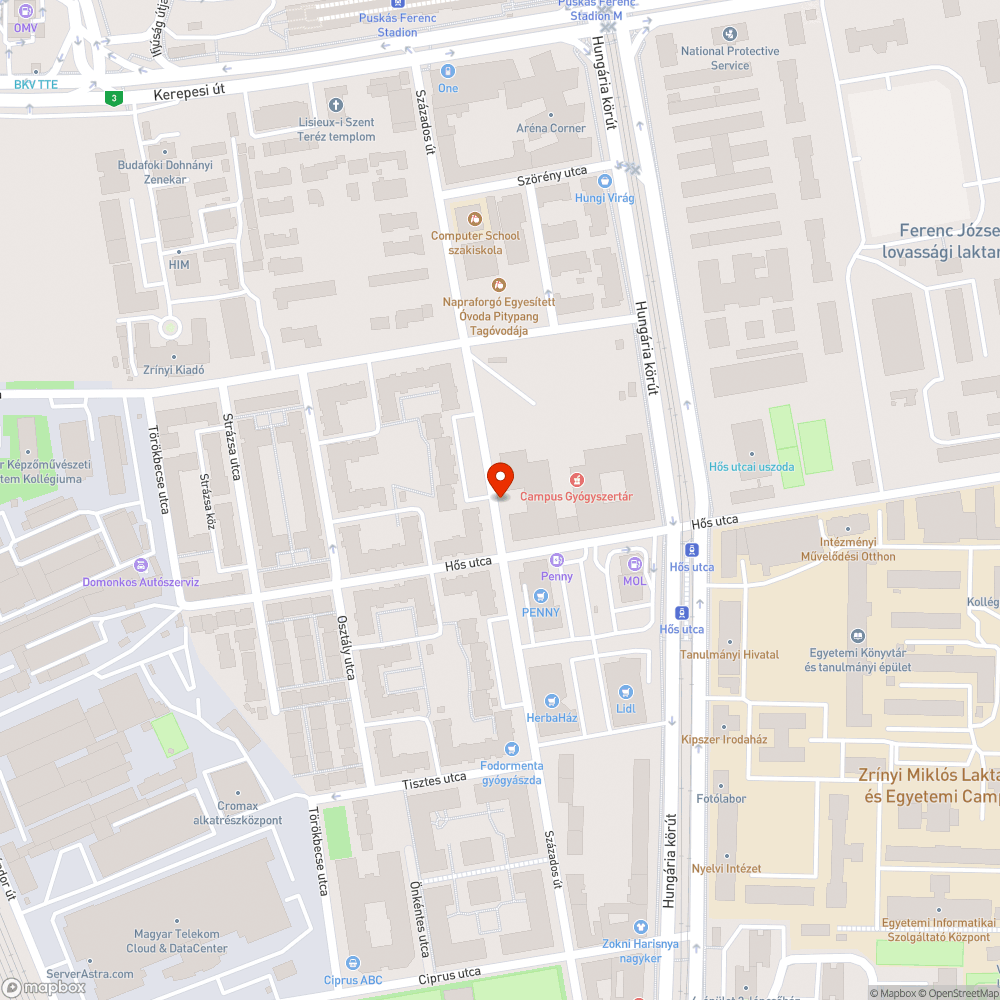 kiszàradt facsemete bejelentés helye