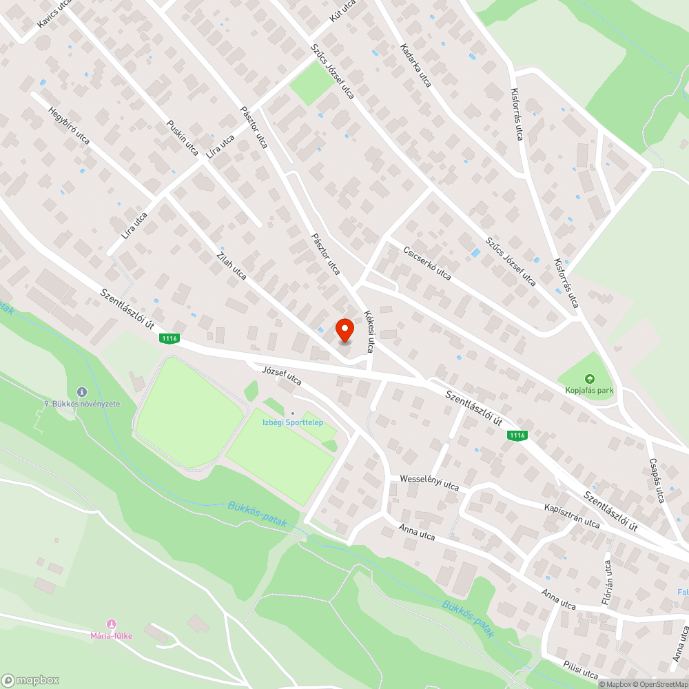 Zilah utcai balesetveszélyes vízelvezető árok bejelentés helye