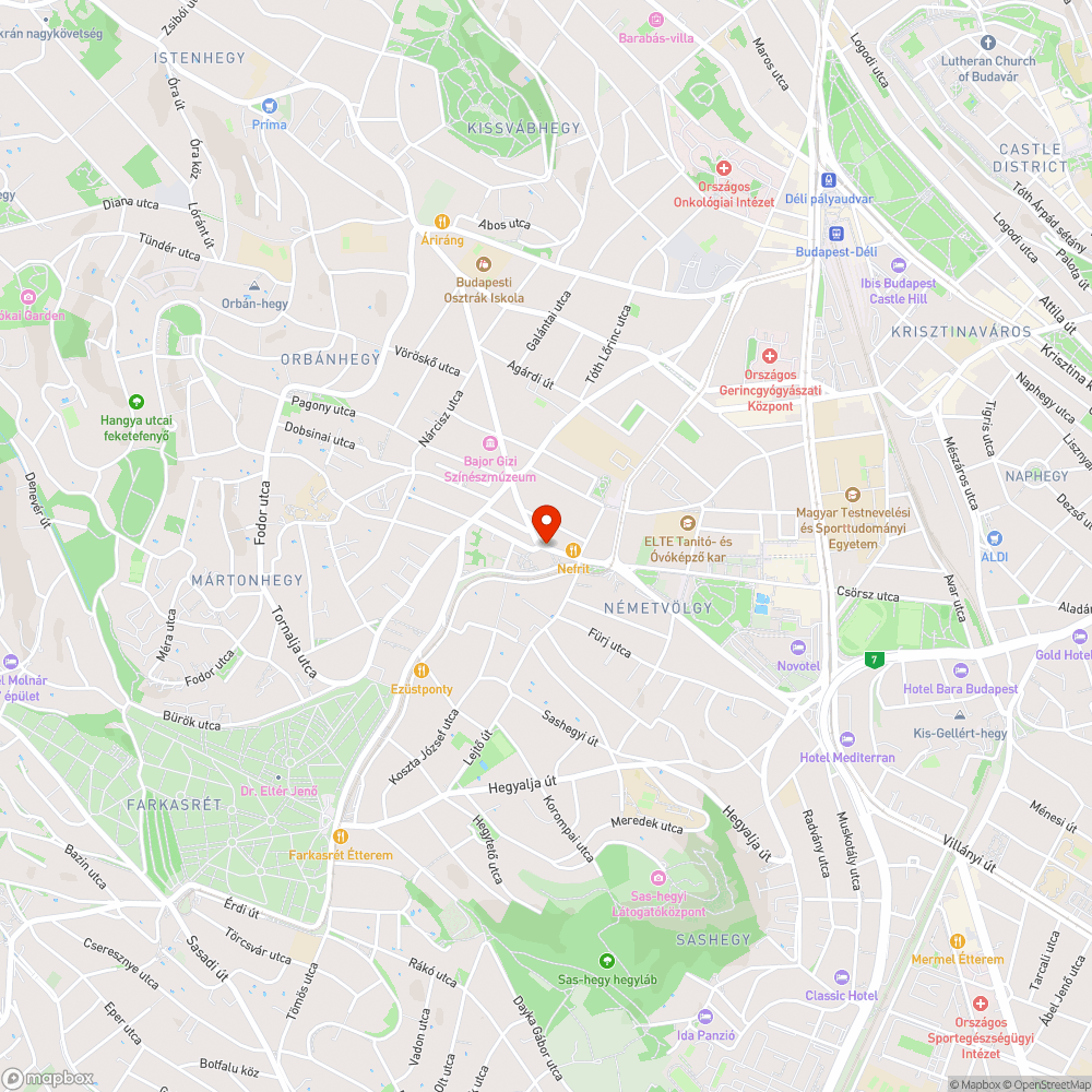 Ottfelejtett tábla az Apor Vilmos téren bejelentés helye