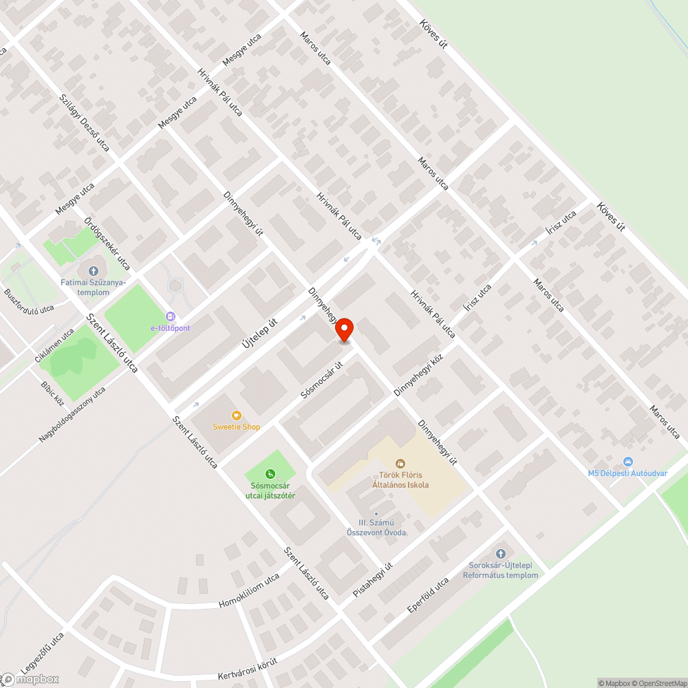 Festékes csatornafedél bejelentés helye