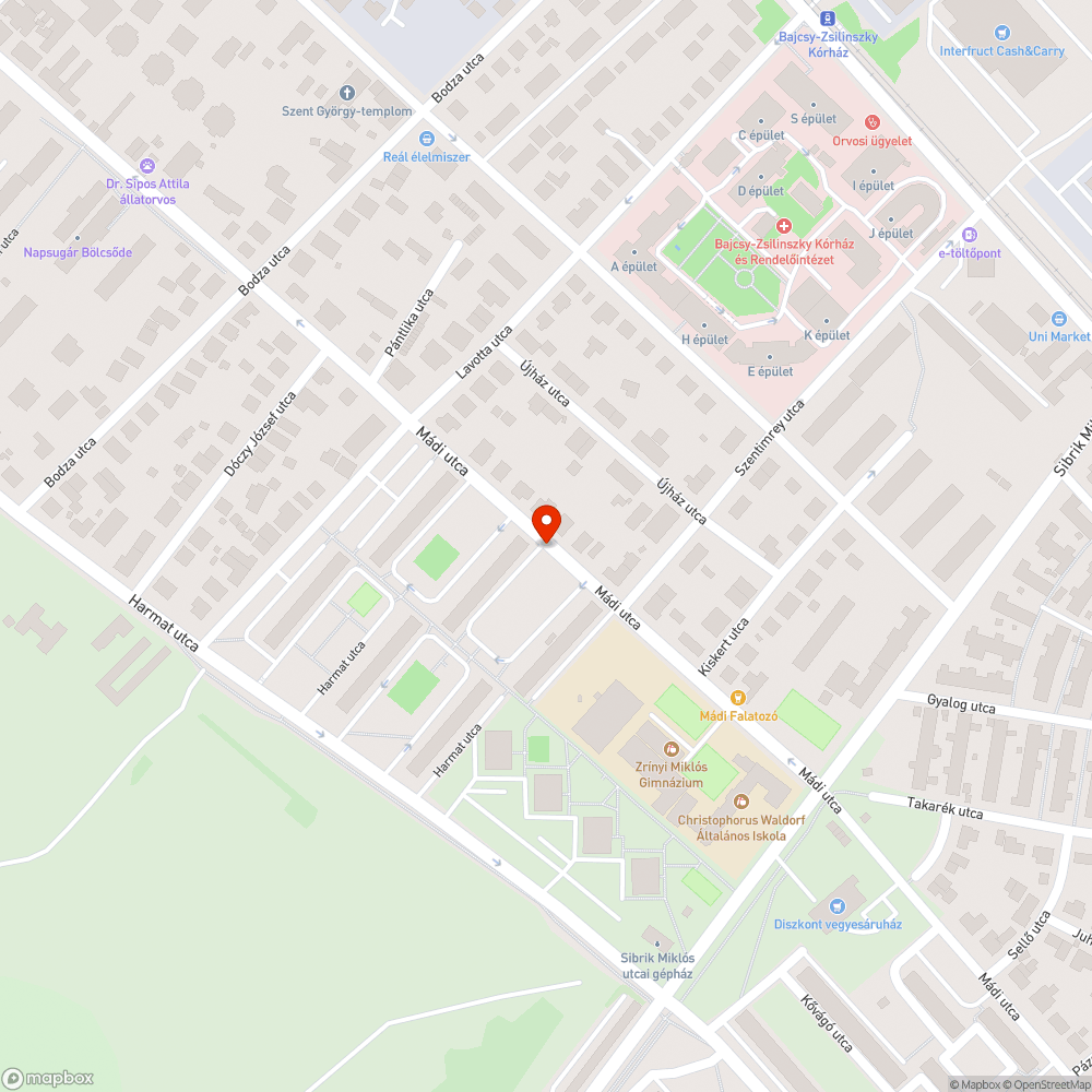 Fa nő az új aszfaltban bejelentés helye