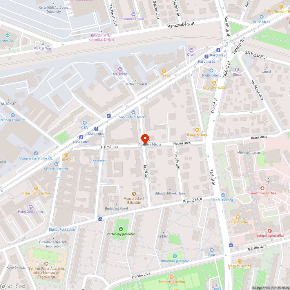 Lyukas fedlap az Ercsi út - Halmi utca sarkán bejelentés helye