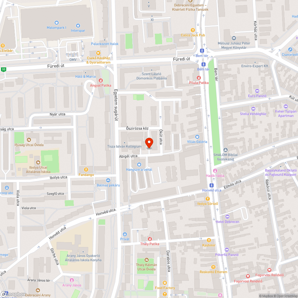 Szemeétlerakás Abigél utca bejelentés helye