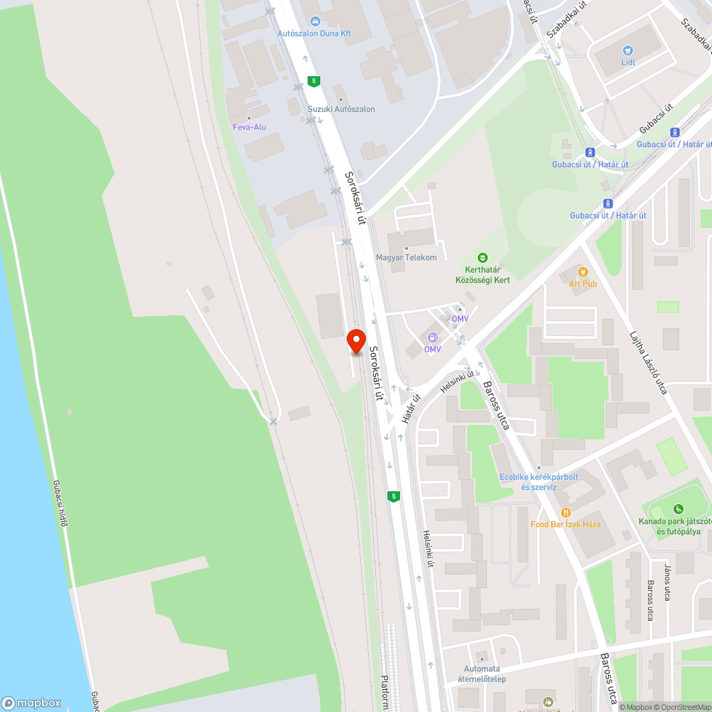 Elhagyatott őrbódé bejelentés helye