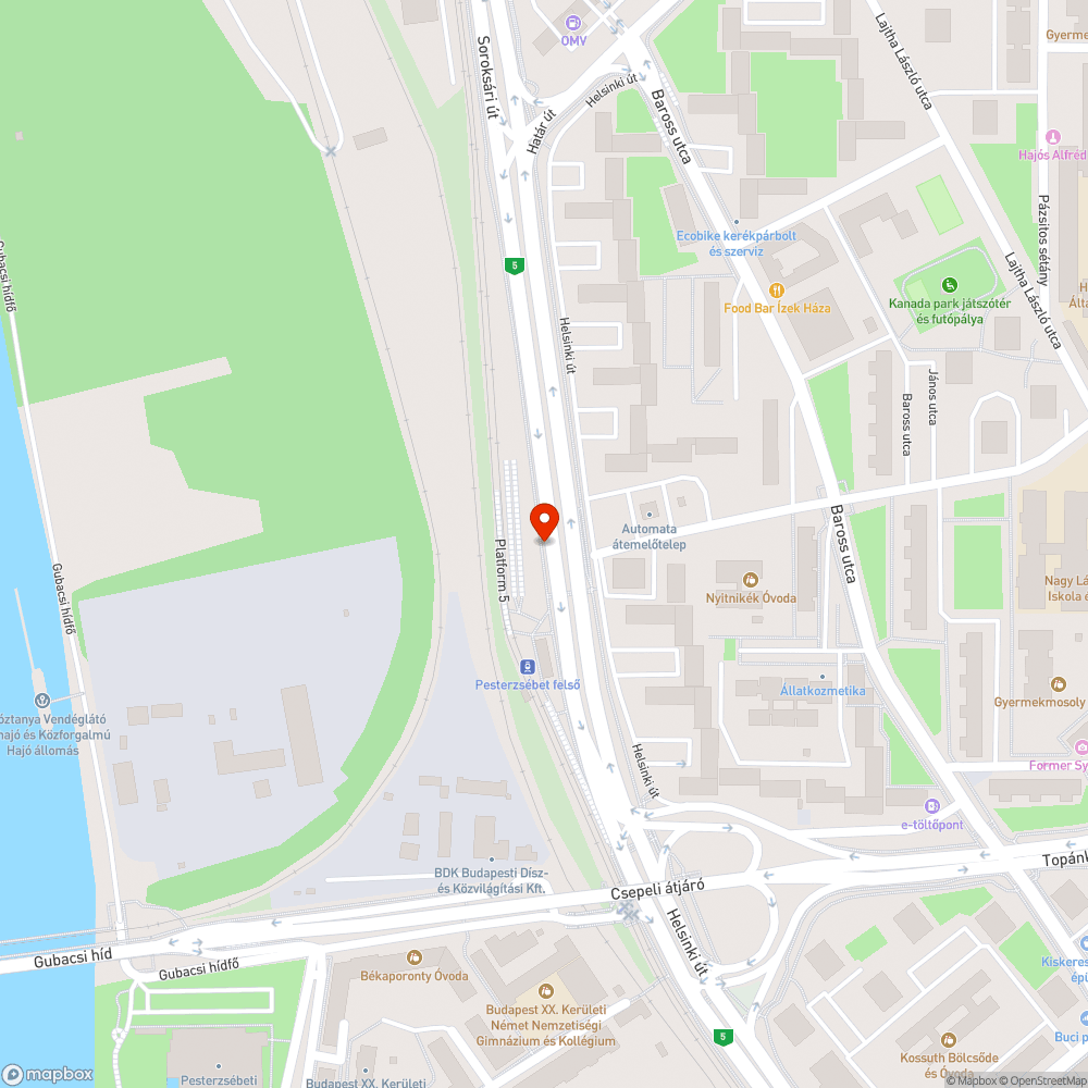 Táblakeret használaton kívül bejelentés helye