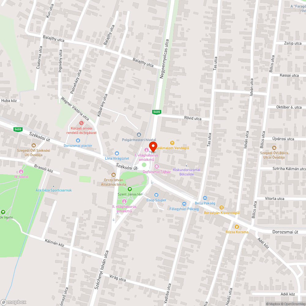 Hiányzó figyelemfelhívó jelzés bejelentés helye