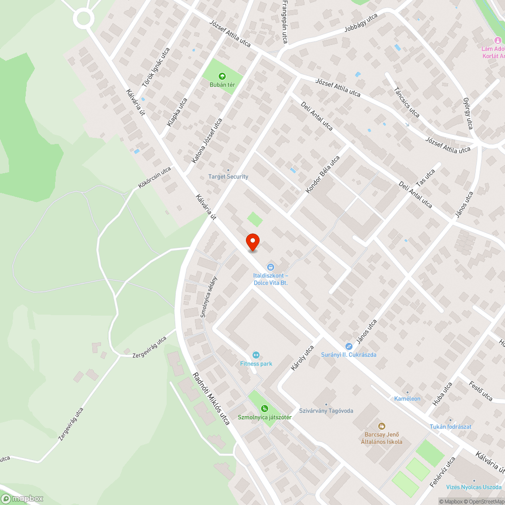 Nem működik a közvilágítás a Kálvária út egy szakaszán bejelentés helye