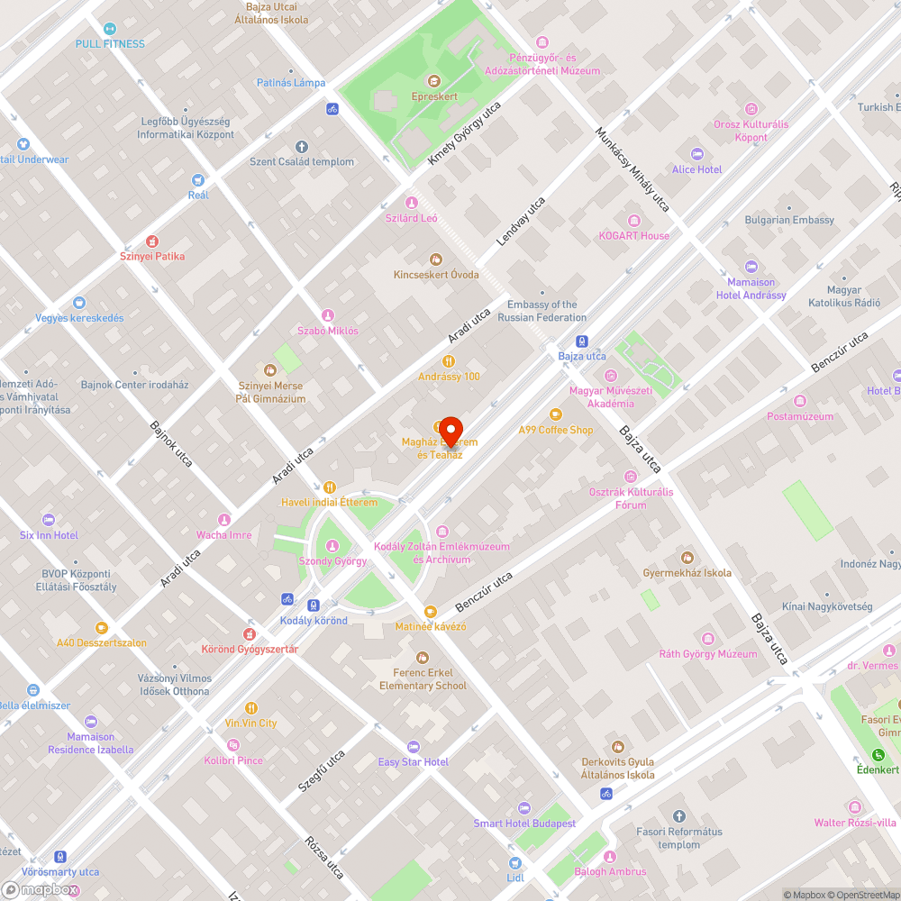 Száradó növényzet az Andrássy úton bejelentés helye