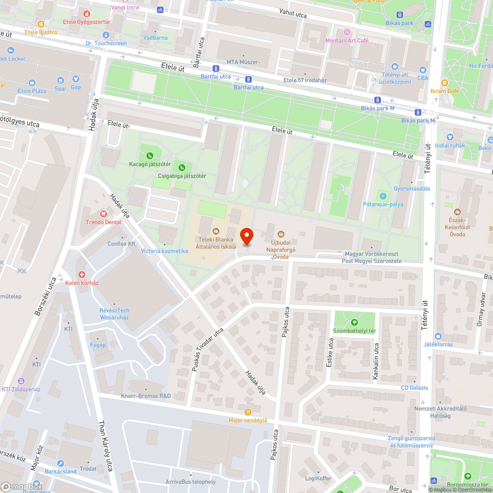 Hiányzó sorompó bejelentés helye