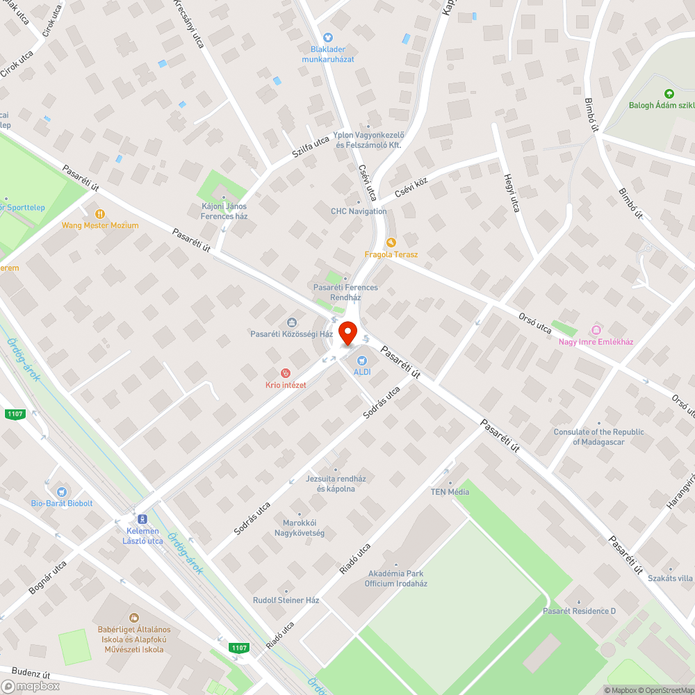 Fedlap bejelentés helye