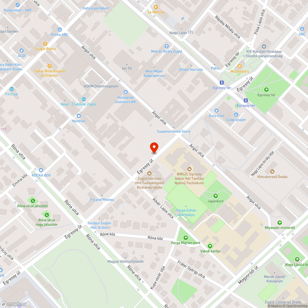 Roncs robogó a villanyoszlophoz láncolva bejelentés helye