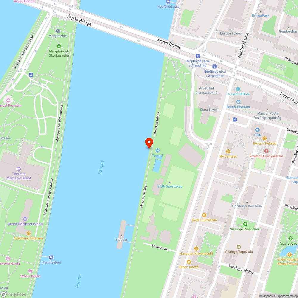 Szennyező anyag ömlik a Dunába bejelentés helye