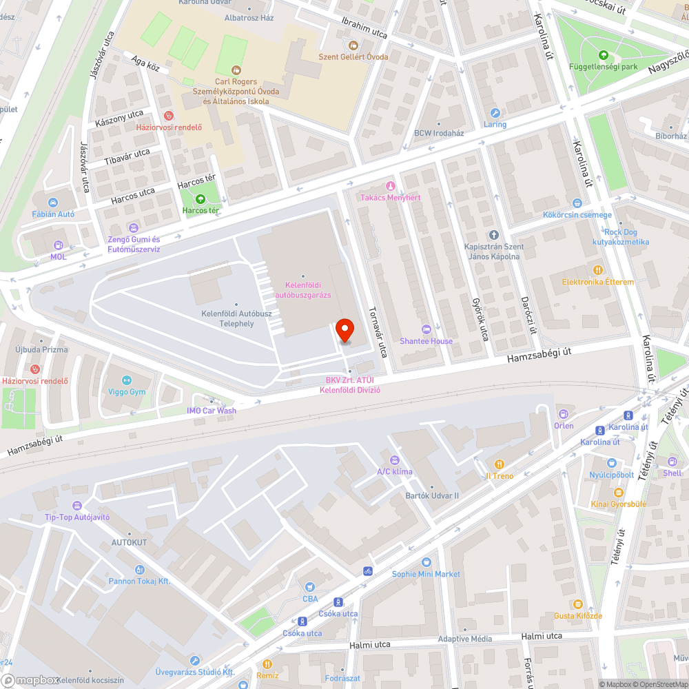 Kipufogogaz az utasterben bejelentés helye