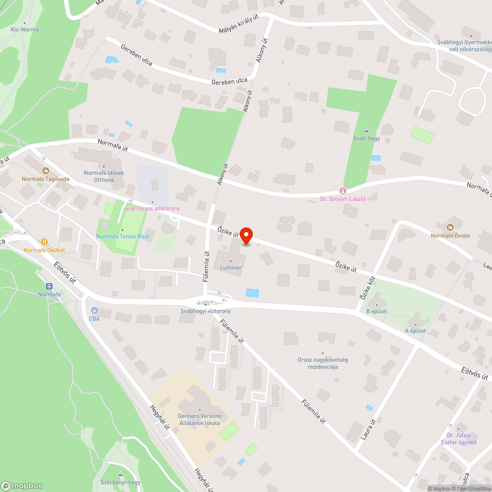 Bulitanya a Normafa környékén bejelentés helye