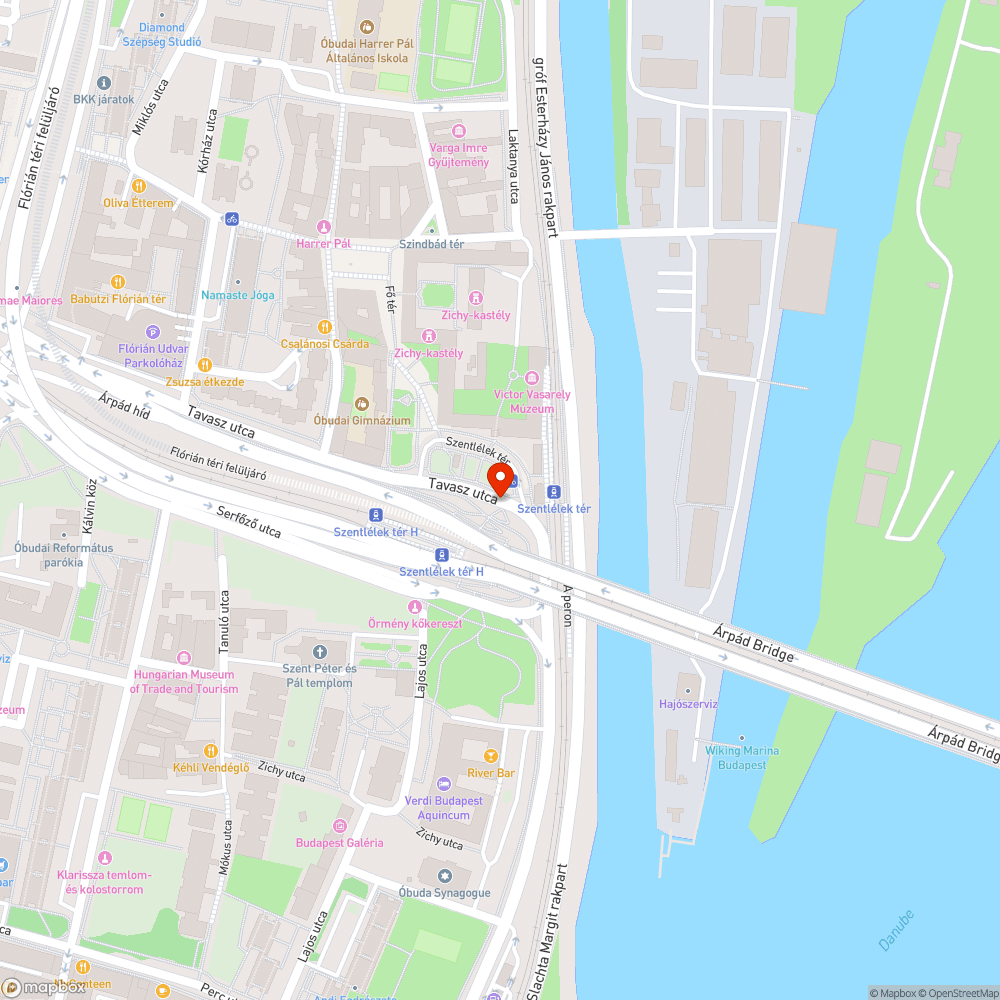 Kiszáradt fa bejelentés helye