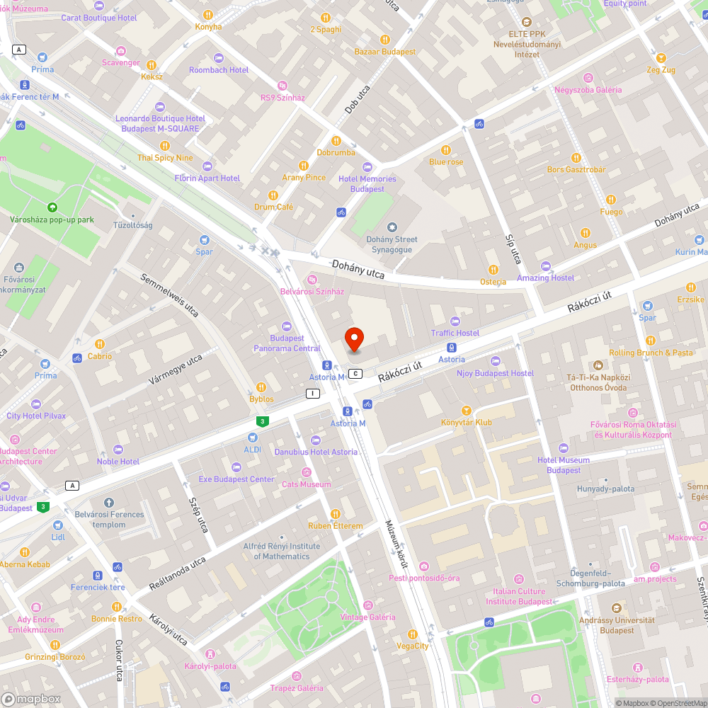 Ferde tábla bejelentés helye