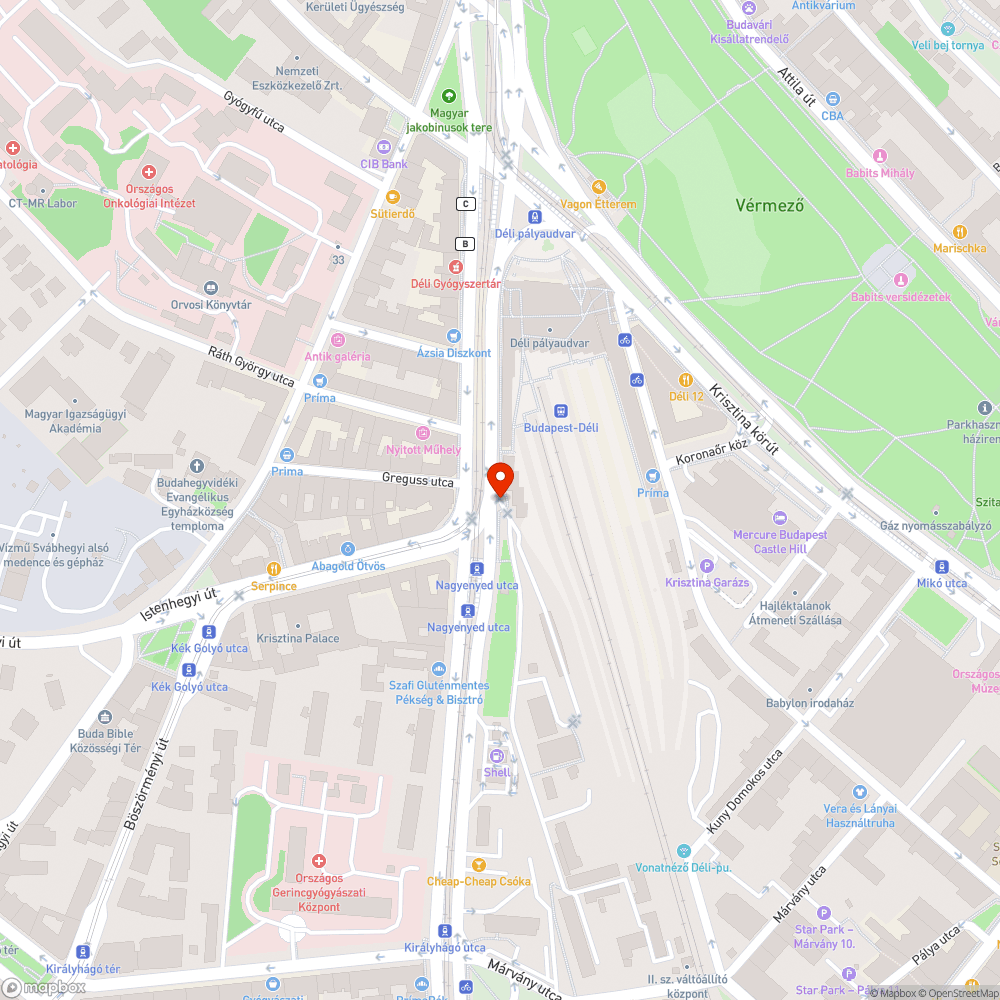 Balesetveszélyes lépcső bejelentés helye