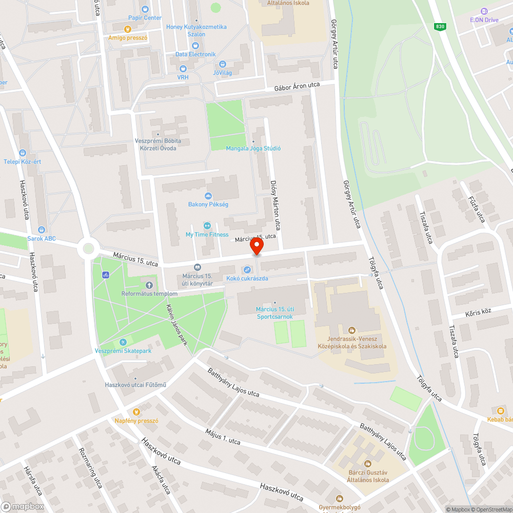 Játszótéri szemét bejelentés helye