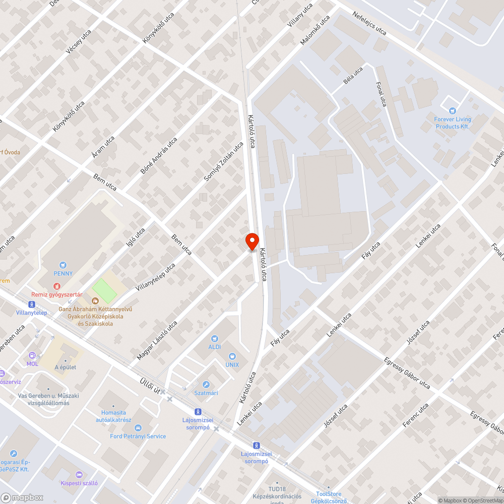 Biztosító berendezés nem biztonságos bejelentés helye