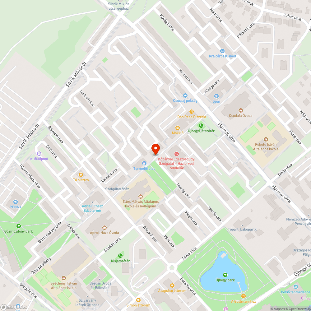 Oszlop a sétányon bejelentés helye