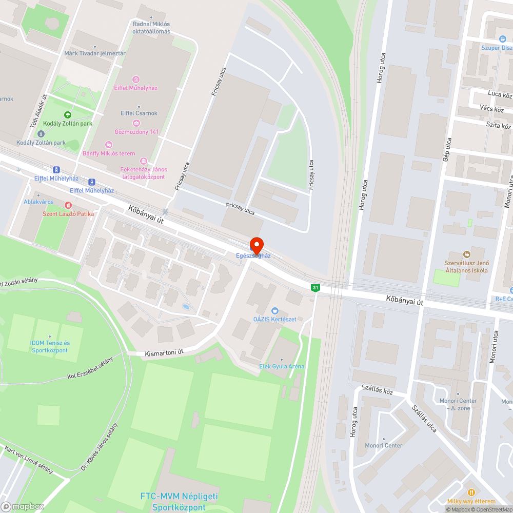 Félretett, otthagyott csőkorlát bejelentés helye