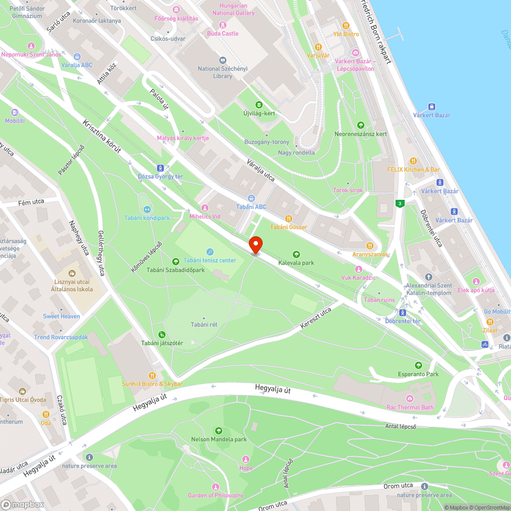 Kerékpárút tisztításra szorul bejelentés helye