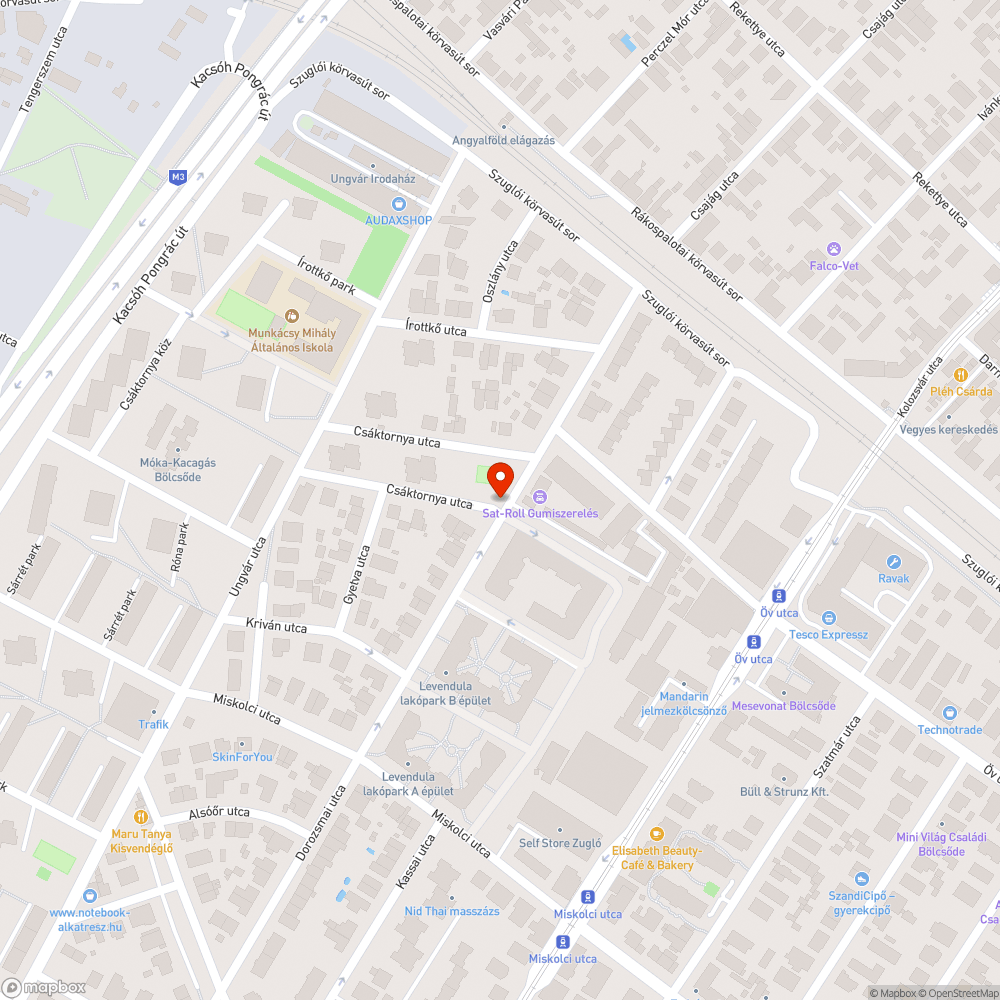 Járdán parkolás bejelentés helye