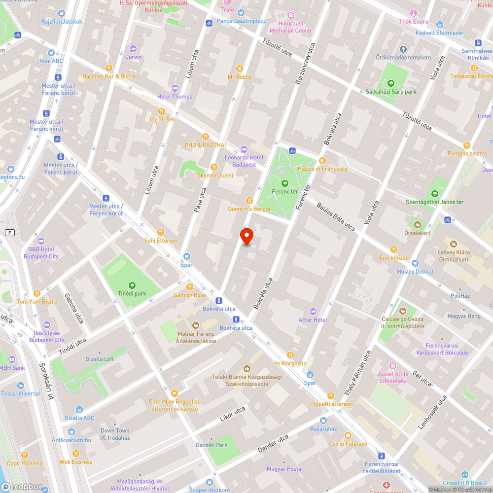 Olaj folyt ki az útra egy autóból bejelentés helye