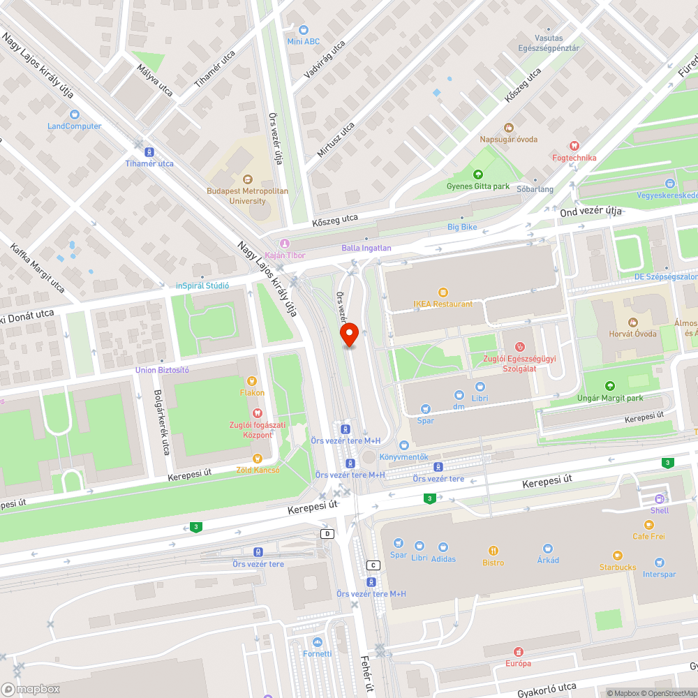 Megsüllyedt bejelentés helye