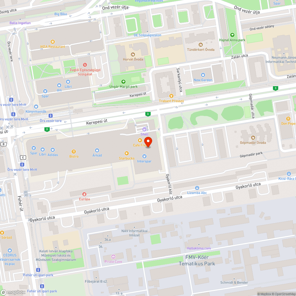 Tankcsapda bejelentés helye