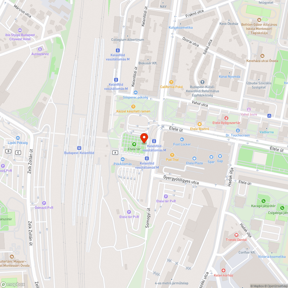 Színtévesztés bejelentés helye