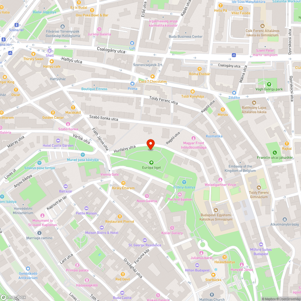 Elhanyagolt Park bejelentés helye