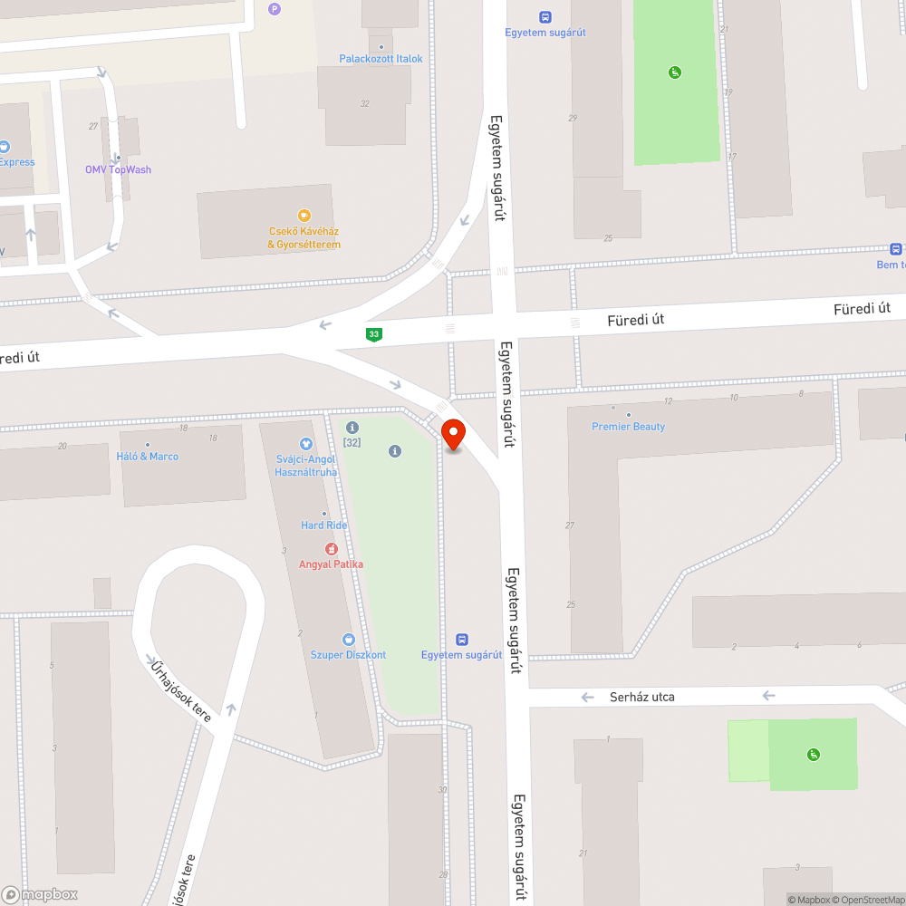 pad rossz helyen bejelentés helye