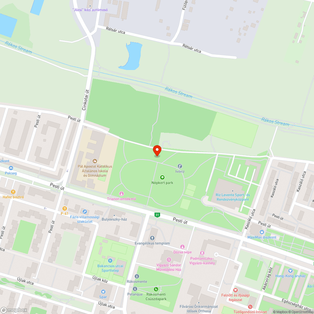 Ha már a Népkertről esik szó... bejelentés helye