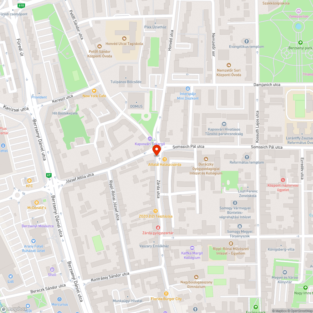 Építési törmelék a virágágyásban bejelentés helye